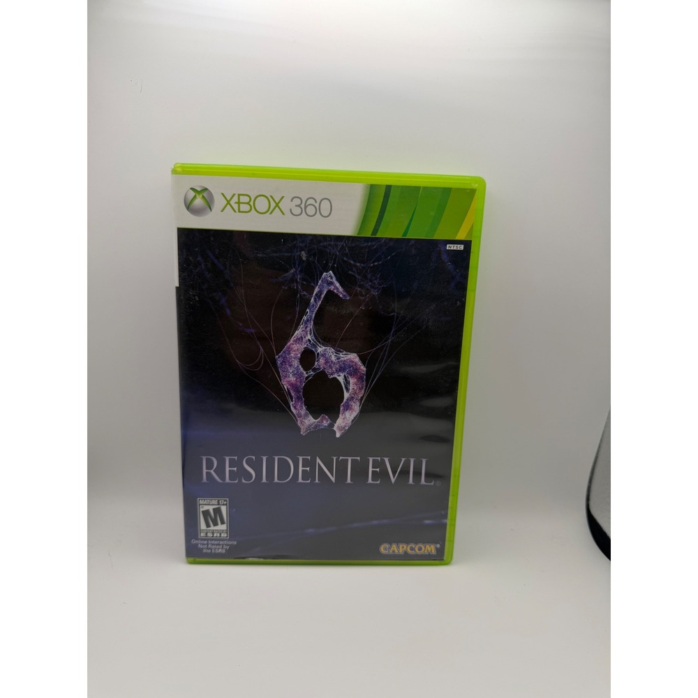 Resident Evil 6 Capcom Xbox 360 Horror Action Game 2-Disc Set NTSC